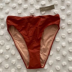 J. Crew High Rise bikini bottom